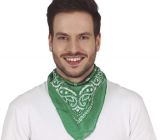 Kovbojský šátek zelený