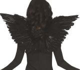 Křídla černá - 62 cm