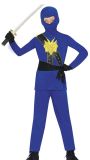 Dětský kostým Ninja modrý