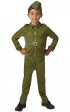 b Dětský kostým Voják z druhé světové války