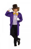 b Dětský kostým Willy Wonka