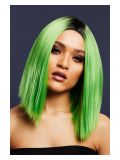 Paruka - Kylie - limetková zelená