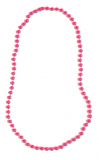 b Náhrdelník perlový, růžový