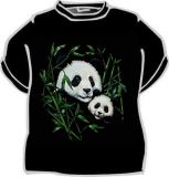 b Tričko Panda s mládětem