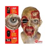 Maska - Zombie - s kapsičkou na telefon