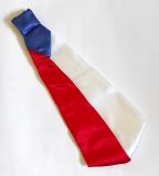 Kravata s českou vlajkou