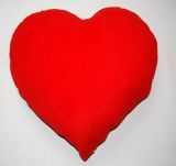 Polštář srdce  - 40x50cm