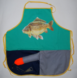 CB Zástěra s otvírákem - Kapr Barva: Zelená