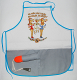 CB Zástěra s otevírákem - Je vám tolik na kolik se cítíte číslo: 70