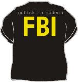 Tričko - FBI