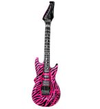 Nafukovací kytara - 107 cm Barva: růžová