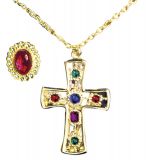 Kříž a prsteny kardinal