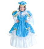 Dětský kostým - Modrá princezna