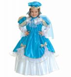Dětský kostým - Modrá princezna