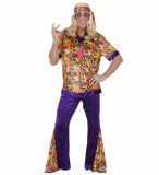 Kostým - Hippie - muž - Velikost: L