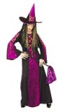 Dětský kostým - Čarodějnice Barva: fialová
