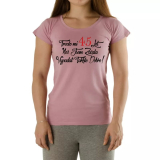 CB Tričko - Trvalo mi 45 let - Dámské Barva: Šeřík, Velikost: XXL