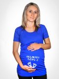 Těhotenské tričko - Nesahat, kopu