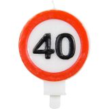 Svíčka dopravní značka  - 40let