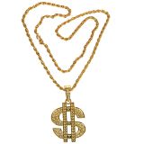 Zlatý náhrdelník - Dolar