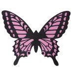 Křídla - Motýl - růžová