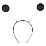 Tykadla - černá - glitrová