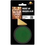 Make-up zelený s houbičkou - 9 g