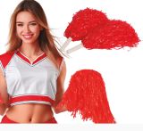 Pom pom - 2 ks Barva: červená