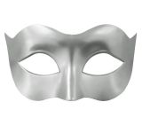 Škraboška - stříbrná