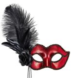 CB Škraboška s černým peřím