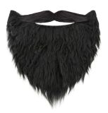 Černé vousy s knírem