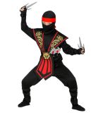 Dětský kostým - Ninja se zbraněmi -116 cm