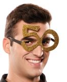 Brýle k 50. narozeninám Barva: zlatá