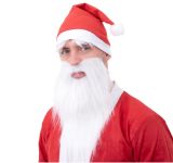 Bílé vousy s obočím